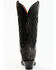 Image #5 - Dan Post Women's Exotic Lizard Western Boots - Snip Toe, Black, hi-res