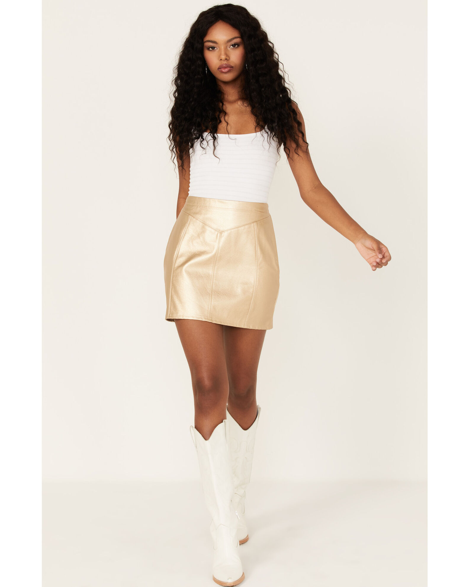Pleather roll top