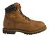 Chippewa Men's Waterproof & Insulated Tough 6" Lace-Up Work Boots - Steel Toe, Bark, hi-res