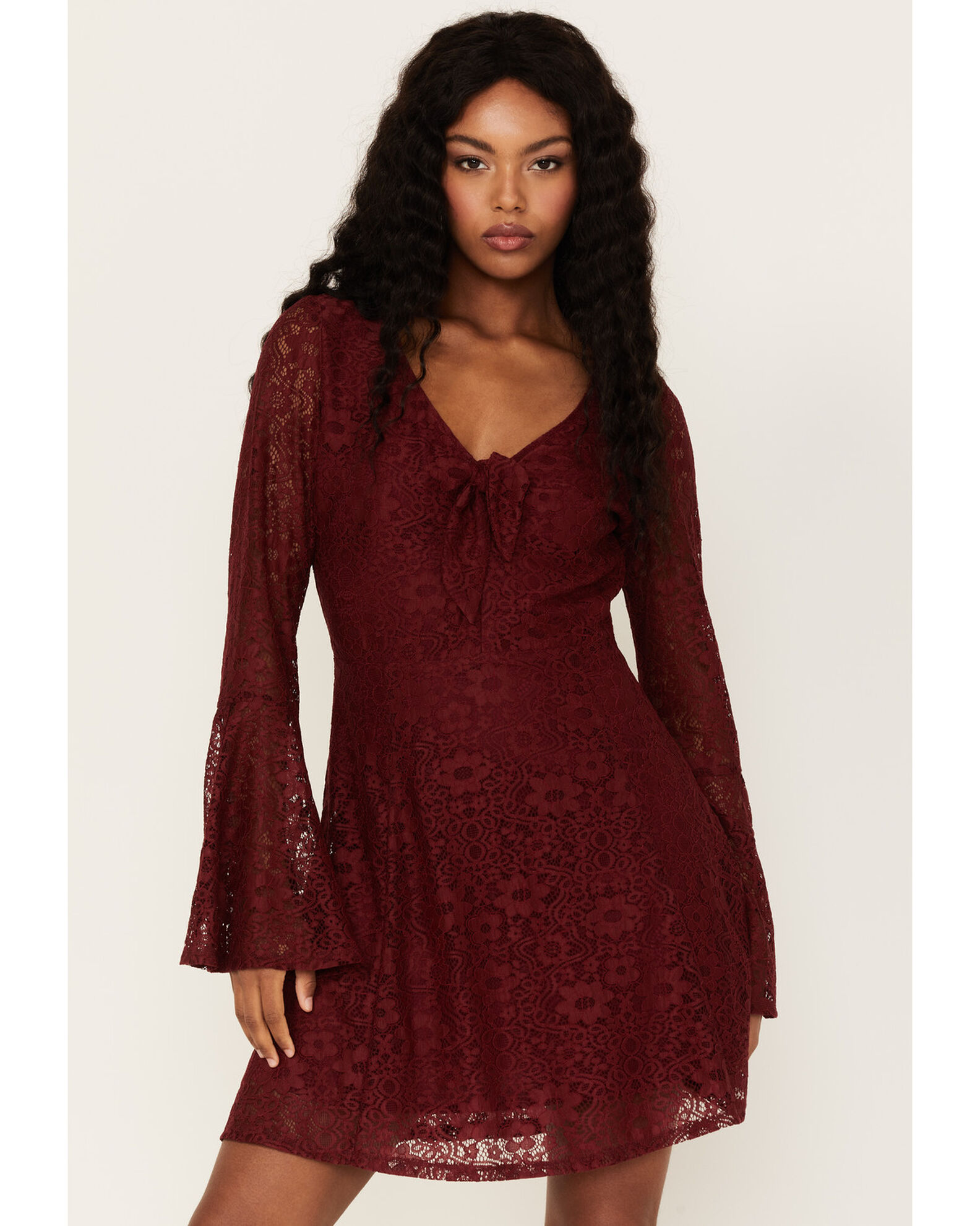Womens lace skater dress hotsell