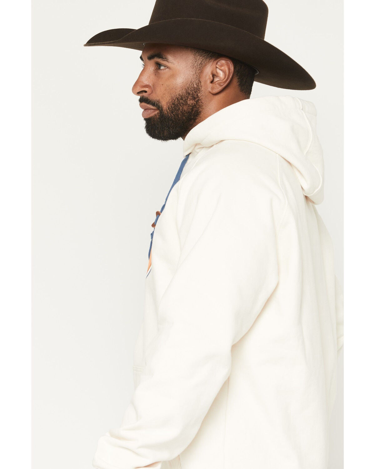 Image #2 - Kimes Ranch Men's Cannons Logo Hooded Sweatshirt, Natural, hi-res