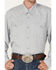 Image #3 - RANK 45® Men's Roughie Performance Long Sleeve Western Button-Down Shirt , Grey, hi-res
