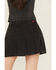 Image #4 - Levi's Women's Open Mind Pleated Denim Mini Skirt, Black, hi-res