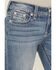 Image #4 - Miss Me Women's Medium Wash Mid Rise Butterfly Pocket Bootcut Stretch Denim Jeans, Medium Wash, hi-res