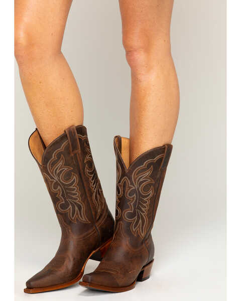Image #2 - Shyanne Women's Loretta Western Boots - Snip Toe, Tan, hi-res