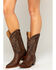 Shyanne Women's San Juan Mad Dog Western Boots - Snip Toe, Tan, hi-res