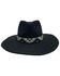 Image #1 - Nikki Beach Women's Mirador Wool Western Fashion Hat , Black, hi-res