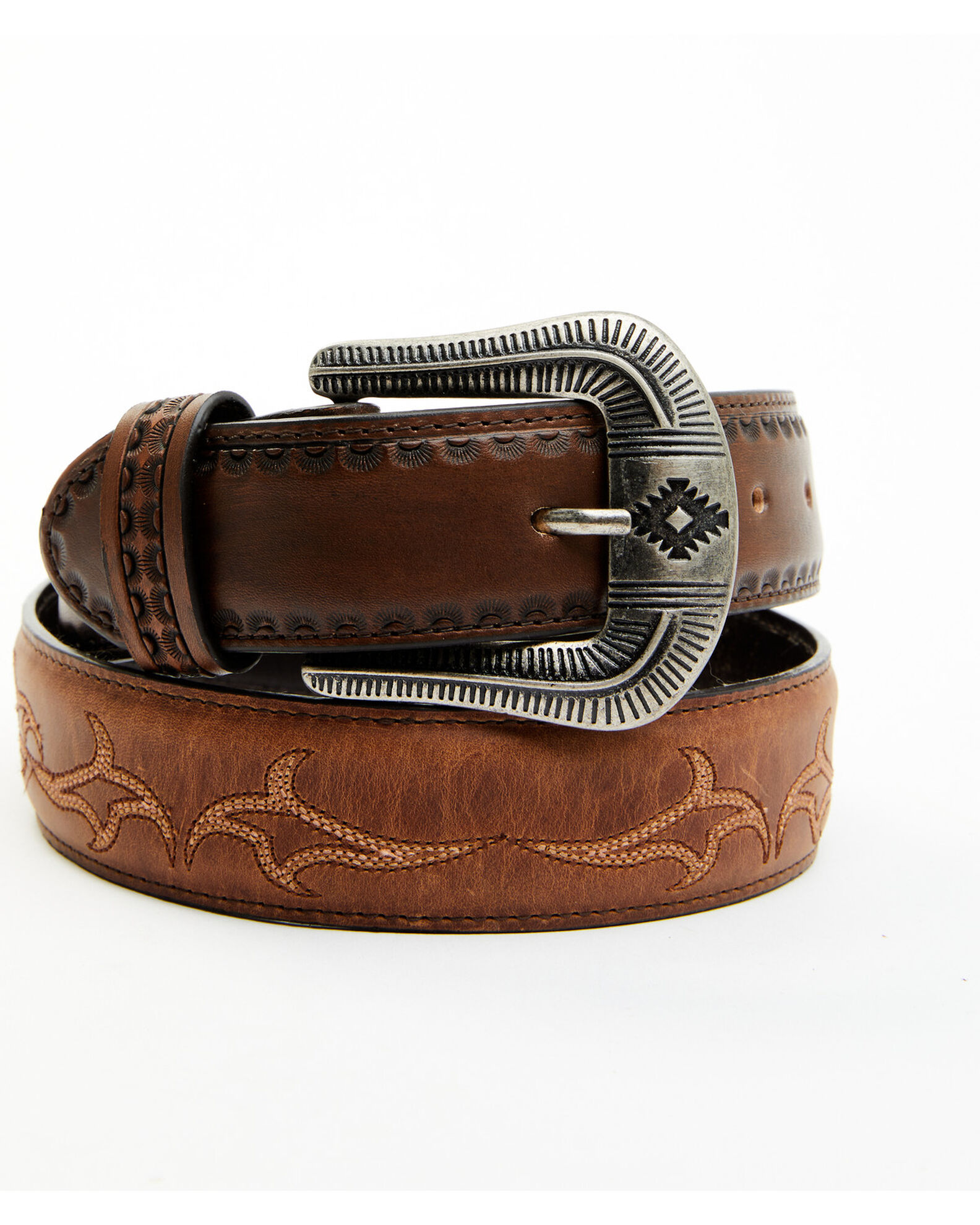 Moonshine Spirit Men s Crazy Horse Vintage Western Belt