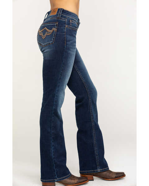 Shyanne Women's Medium Bootcut Jeans, Blue, hi-res