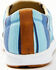 RANK 45 Women's Multi Stripe Casual Shoe - Round Toe, Blue, hi-res