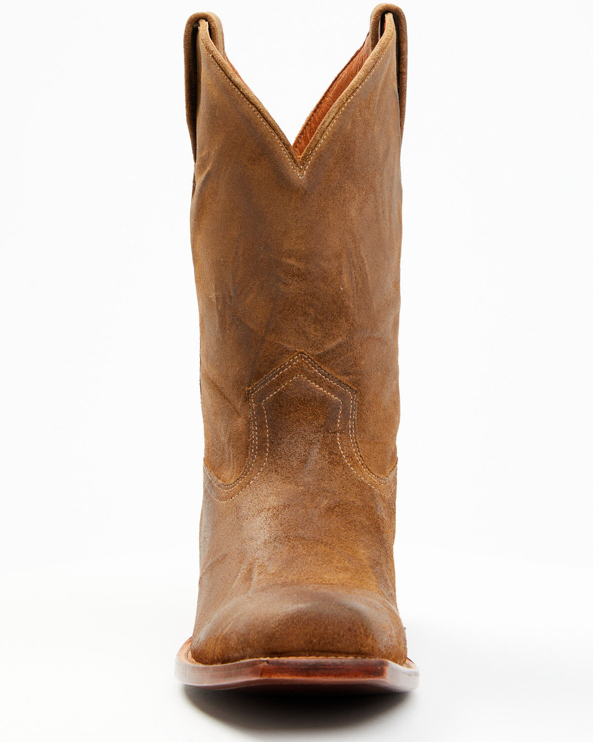 Image #4 - Moonshine Spirit Men's Pancho Roughout Western Boots - Square Toe, Brown, hi-res