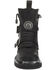 Harley Davidson Men's Distortion Skull Moto Boots - Round Toe, Black, hi-res
