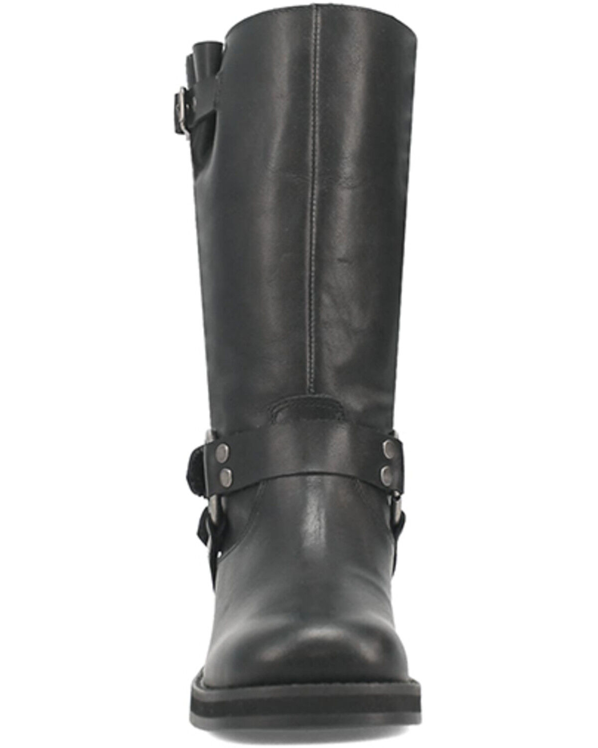 Image #4 - Dingo Women's Harlee Motorcycle Boots - Round Toe, Black, hi-res