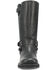 Image #4 - Dingo Women's Harlee Motorcycle Boots - Round Toe, Black, hi-res