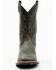 Image #4 - Laredo Men's Stone Cold Western Performance Boots - Broad Square Toe, Grey, hi-res