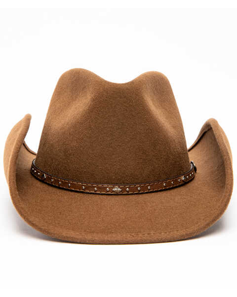Image #4 - Cody James Fawn Felt Cowboy Hat , Brown, hi-res