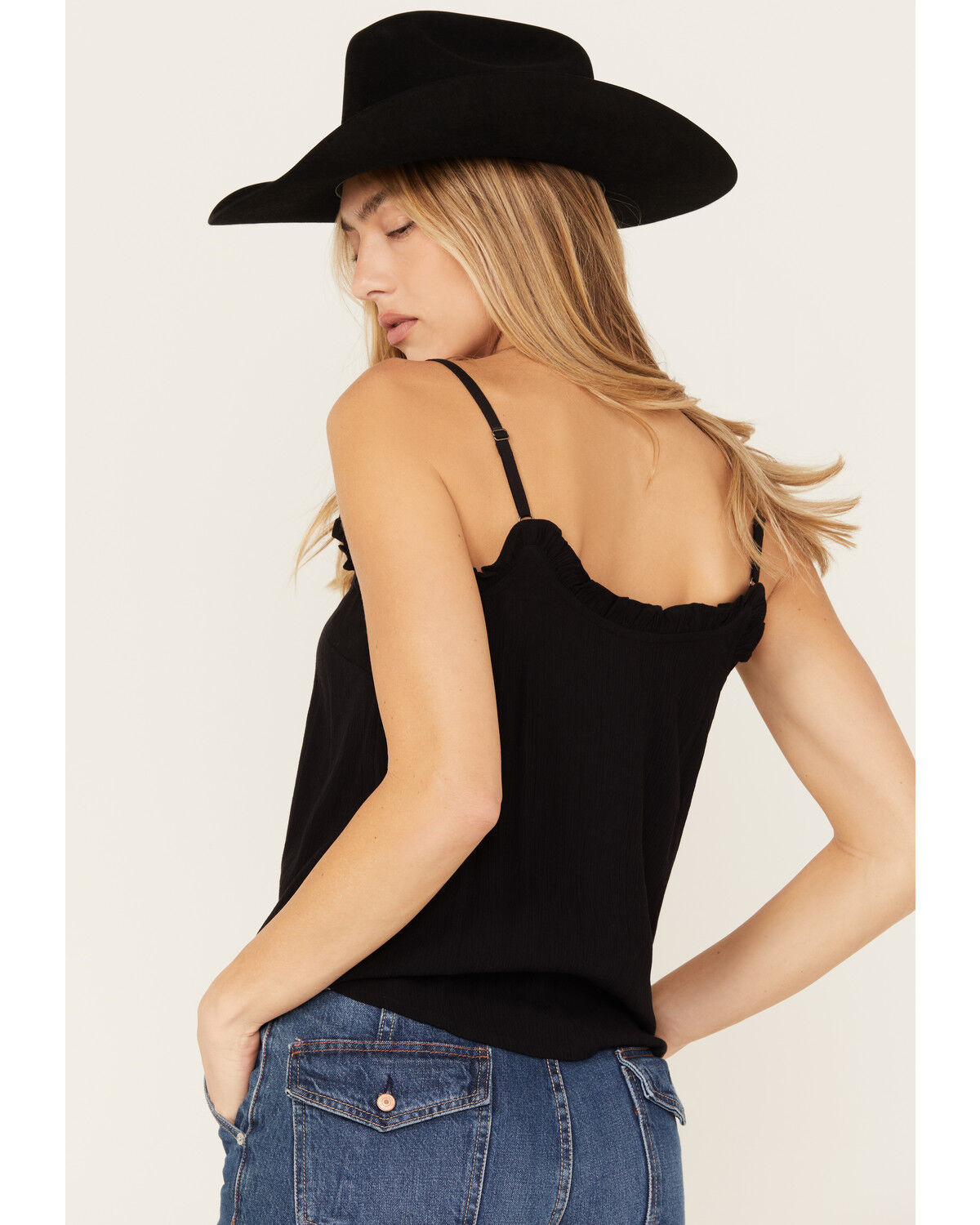 Image #4 - Shyanne Women's Beaded Cami, Black, hi-res