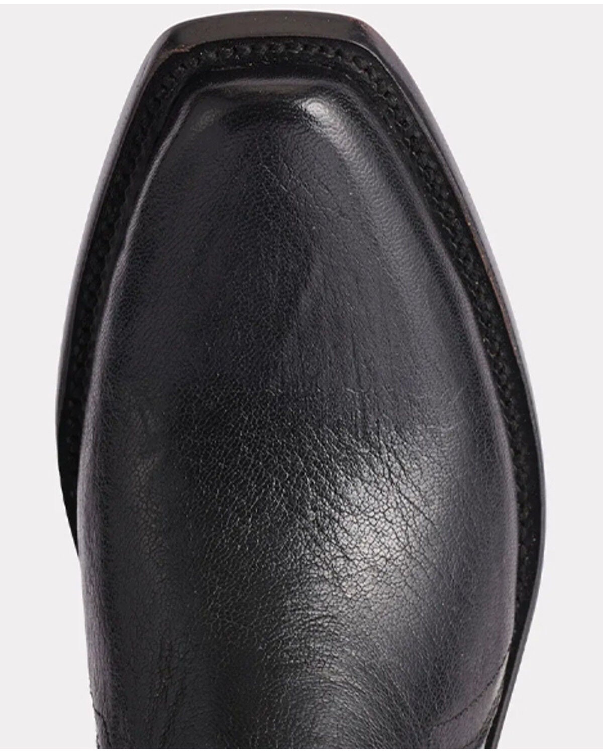 Image #5 - Lucchese Women's Patsy Western Boots - Square Toe, Black, hi-res