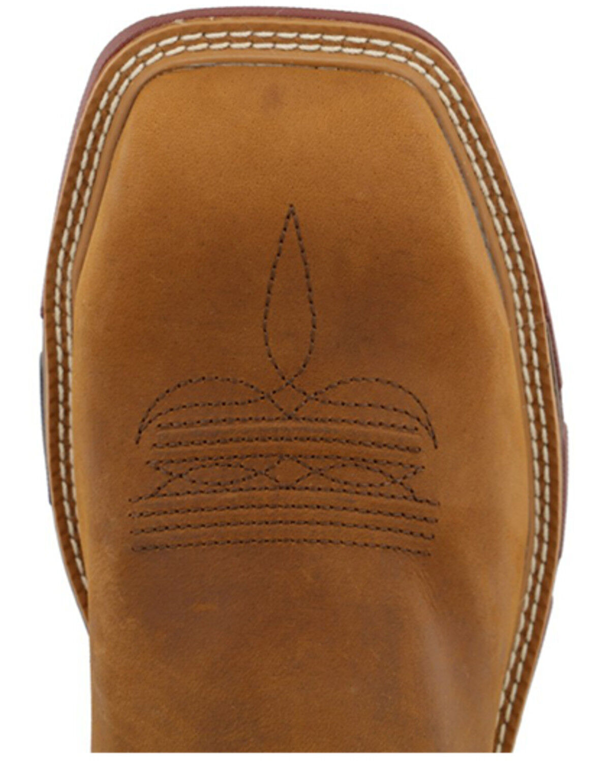 Image #6 - Twisted X Men's Texas Flag Western Work Boots - Nano Composite Toe, Lt Brown, hi-res