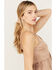 Image #2 - Idyllwind Women's Golden Road Fringe Top, Tan, hi-res