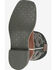Image #6 - Smoky Mountain Boys' Grant Western Boots - Broad Square Toe, Black, hi-res
