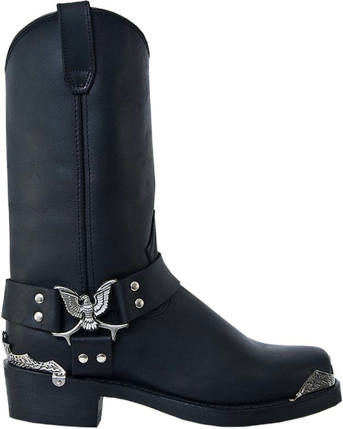 Image #3 - Dingo Eagle Harness Boots - Square Toe, , hi-res