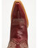Image #6 - Circle G Women's Spiral Embroidered Tall Western Boots - Snip Toe, Wine, hi-res