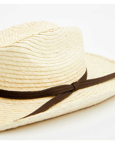 Image #2 - M & F Western Infant Straw Cowboy Hat , Natural, hi-res