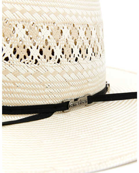 Image #2 - American Hat Company Straw Cowboy Hat , Natural, hi-res