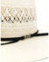 American Hat Company Men's Natural 4.25" Open Crown Western Straw Hat , Natural, hi-res