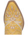 Image #6 - Dingo Women's Primrose Western Booties - Snip Toe, Yellow, hi-res