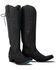 Image #1 - Lane Women's Olivia Jane Knee High Corset Western Boots - Snip Toe, Black, hi-res