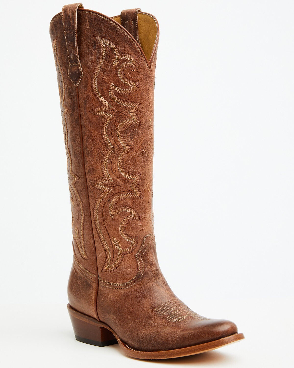 Image #1 - Shyanne Women's Amy Tall Western Boots - Round Toe, Brown, hi-res
