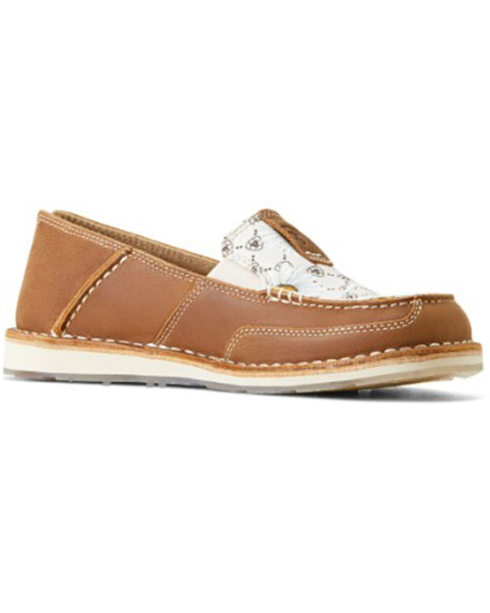 Ariat Women s Logo Print Cruiser Casual Shoes Moc Toe