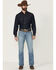 Image #1 - Ariat Men's M7 Dixon Light Wash Slim Straight Stretch Denim Jeans, Light Wash, hi-res