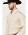 Image #2 - Ely Walker Men's Paisley Print Long Sleeve Snap Western Shirt , Beige, hi-res