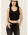 Image #1 - Idyllwind Women's Burbank Embroidered and Studded Super Stretch Bustier, Black, hi-res