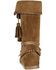 Image #3 - Azalea Wang Women's Weret Moccasin Boots - Moc Toe, Chestnut, hi-res