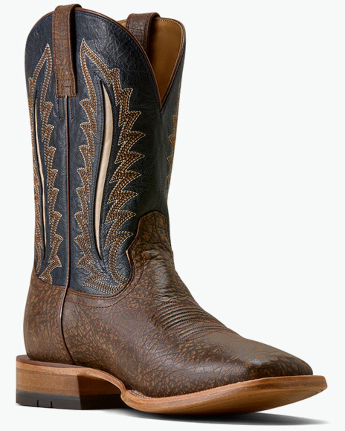 Ariat Men's Gage Western Boots - Broad Square Toe, Brown, hi-res