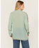 Image #4 - Johnny Was Women's Floral Embroidered Long Sleeve Shirt, Teal, hi-res