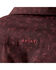 Image #3 - Ariat Women's Ancestry Print Team Kirby Long Sleeve Button-Down Western Shirt - Plus, Maroon, hi-res