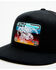 Image #2 - Lazy J Ranchwear Men's Serape Striped Elevation Mesh Back Ball Cap , Black, hi-res