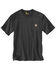 Image #1 - Carhartt Men's Loose Fit Heavyweight Logo Pocket Work T-Shirt - Big & Tall, Charcoal Grey, hi-res