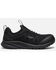 Image #2 - Keen Men's Vista Energy Shift ESD Pull On Work Sneakers - Carbon Toe, Black, hi-res