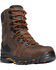 Danner Men's Vicious 8" Work Boots - Soft Toe, Brown, hi-res