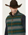 Image #2 - Dakota Grizzly Men's Bennett Reversible Fleece Lined Western Vest, Lt Brown, hi-res
