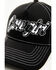 Image #2 - Cowgirl Hardware Girls' Sassy Cowgirl Ball Cap, Black, hi-res