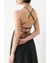 Image #3 - Flying Tomato Women's Pure Line Woven Midi Dress, Black, hi-res