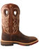 Twisted X Men's Brown Western Work Boots - Soft Toe, Brown, hi-res