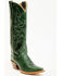 Image #1 - Idyllwind Women's Dallas Alice Tall Western Boots - Snip Toe, Green, hi-res